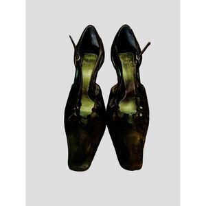 Paolo - Black Suede Heels- 9
